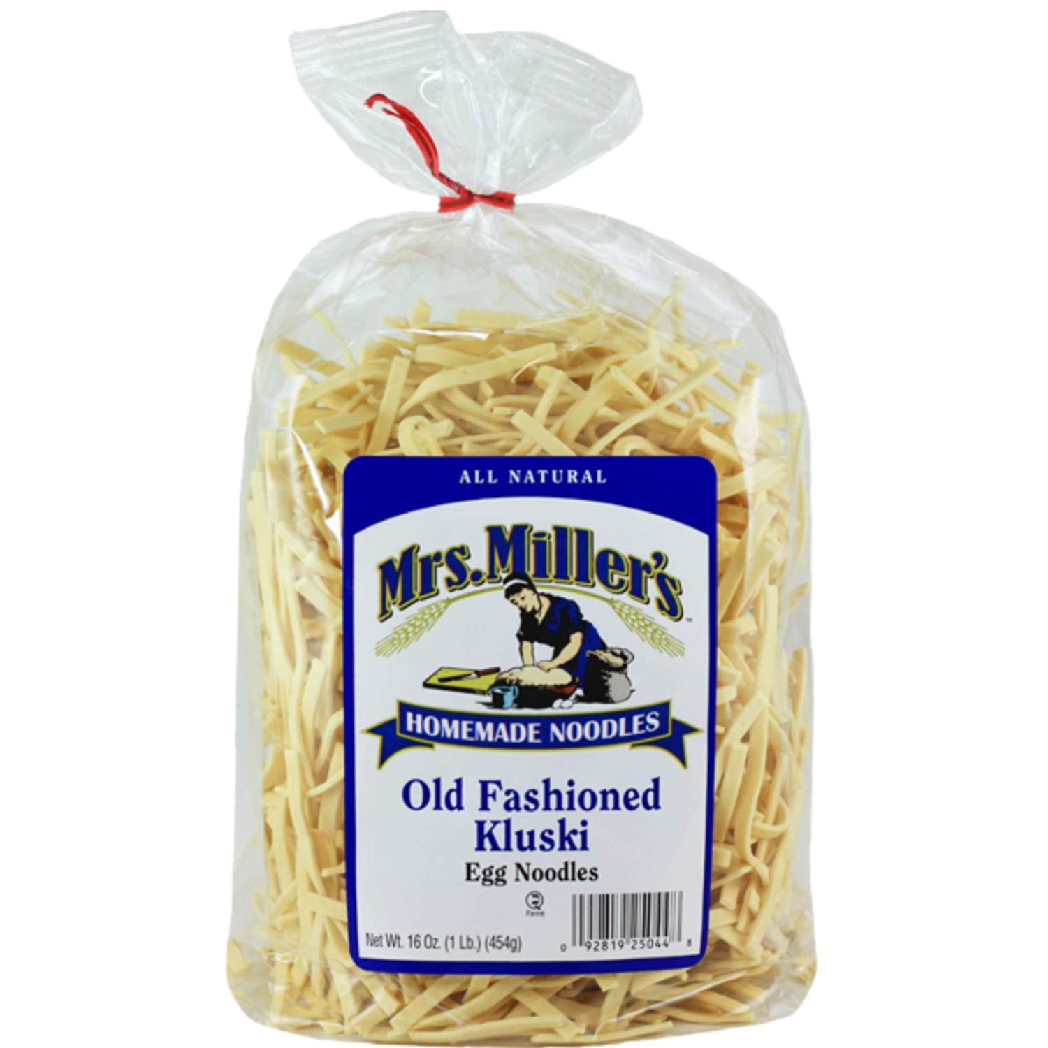 Mrs Millers Kluski Old Fashioned Egg Noodles, 16 OZ (Pack of 6)