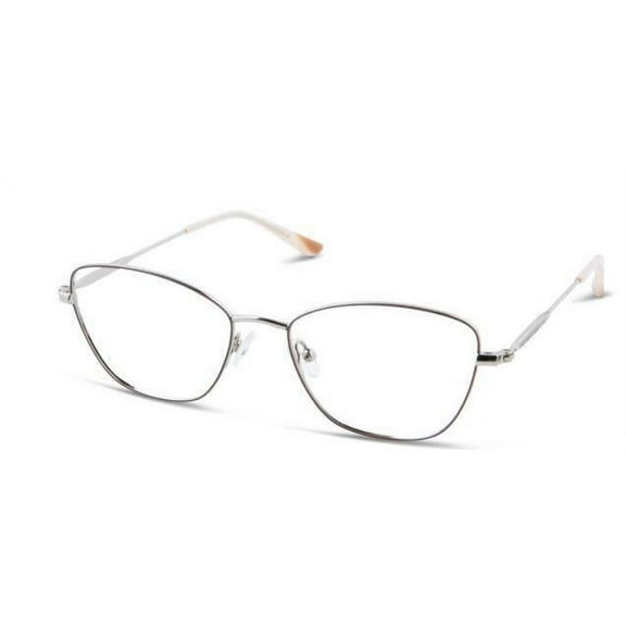 NEW QUILL Brown & Silver BIRDIE Eyeglasses 51mm with Case