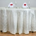 thumbnail image 6 of Efavormart 120" Wholesale Ivory Tablecloths Pintuck Table linens for Kitchen Dining Catering Wedding Party Decorations Events, 6 of 7