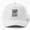 White, variant on Australian Bin Chicken Christmas Baseball Hat, Aussie Ibis Naughty Holiday Quote Design Cap