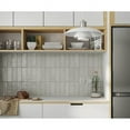 thumbnail image 5 of Apollo Tile   Green 2.5-in. x 8-in. Matte Glossy Ceramic Subway Mosaic Tile (5.38 Sq ft/case), 5 of 5