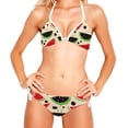 thumbnail image 2 of Watermelon Detachable Sponge Adjustable Strap Bikini Set Two-Pack Swimsuits Swimming Suits Applicable Scenes, 2 of 6
