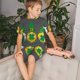 thumbnail image 4 of Balery Spring St Patrick’S Day Irish Gnomes Conjunto de Pijama Infantil de Manga Corta con Estampado – Ropa de Dormir de Algodón Suave-Medium, 4 of 6