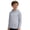 Grey, variant on Boys Shirts Summer Sun Hoodie Long Sleeve Outdoor Sports Casual Top for Kids Lightweight Breathable Children Blue 6 Years-7 Years