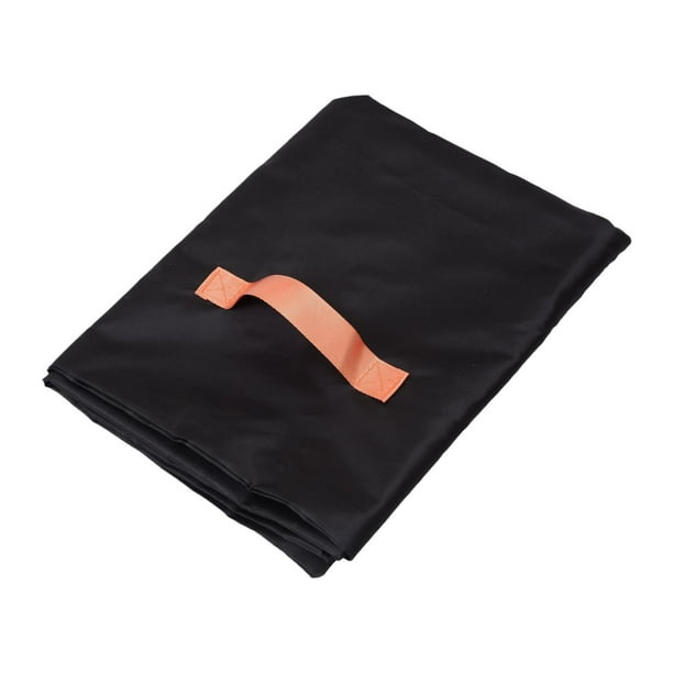Bolsa de lavandería Bolsa para ropa sucia Bolsa con cordón 67x89 cm Bolsa con cordón para polvo Mango naranja