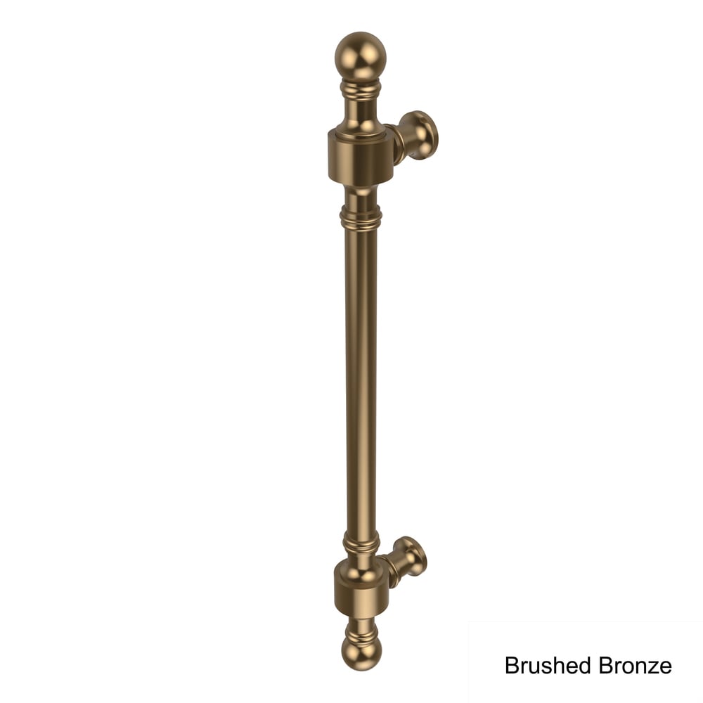 Allied Brass Retro Wave 8-in Door Pull, Polished Brass - image 4 of 5