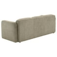 thumbnail image 5 of Dorset 2-piece Upholstered Round Track Arm Sofa Set Brown, 5 of 15