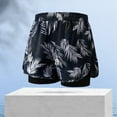 thumbnail image 2 of Bovxnpu Men's Swim Trunks Mens Quickly Dry Loose Boxers Shorts Swim Trunks Swimwear (Men's or Men's Big & Tall), 2 of 3