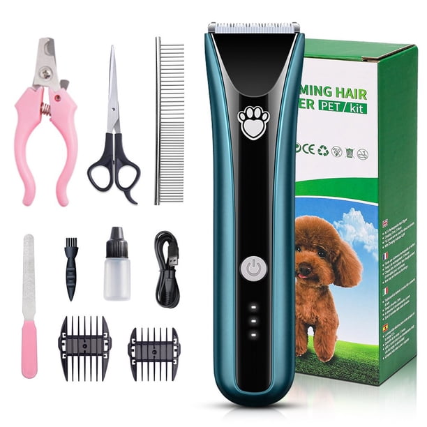 Dog Clippers for Grooming Rechargeable Cordless Dog Grooming Kit
