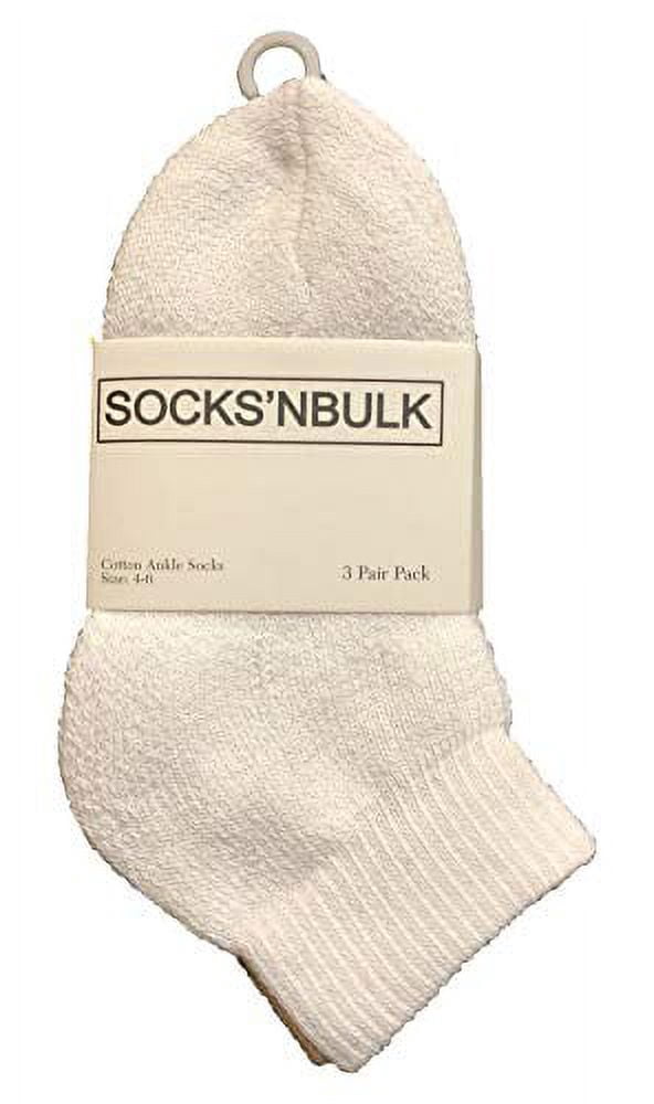 Yacht & Smith Kids Ankle Wholesale Bulk Pack Athletic Sports Socks, by SOCKS'NBULK