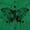 Irish Green, variant on Butterfly Symbolism Spirit Animal Women's Plus Size Graphic Tee Brisco Brands 2X