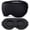 Black, variant on Getino 3D Sleep Mask for Women Men, Blackout Soft Eye Masks for Sleeping, Cotton, Black
