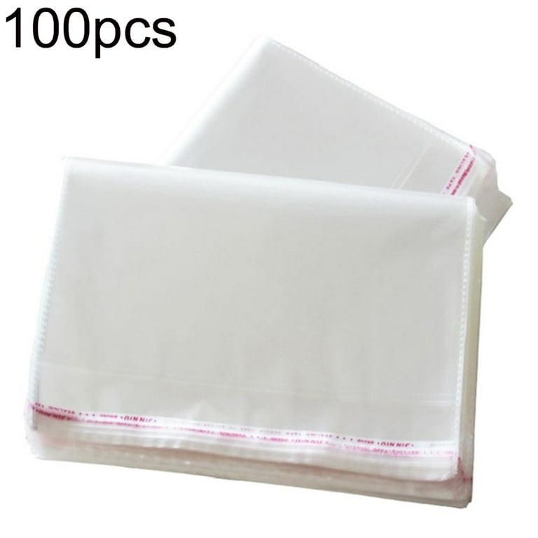 Transparent Packaging Jewelry Plastic Bags Accessory Jewelry Pouches Bag  100pcs