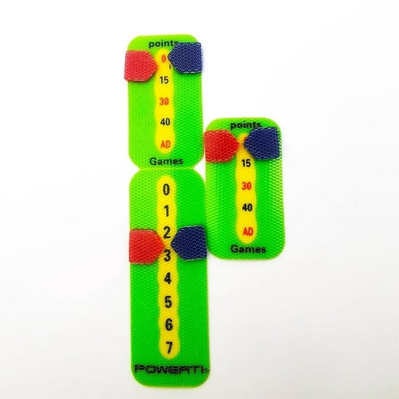 2x Pastureros de tenis para Racket Mini Puntuación de tenis Guardianes Universal Match Marcones Portables Pequeños Partidos de puntuación