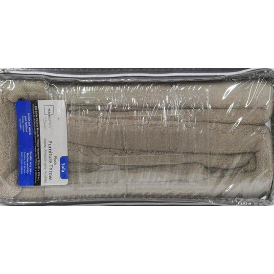 Mainstays Plush Sofa Furniture Throw