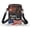 Hedgehog Maple Leaf, variant on HELLHERO Adjustable Crossbody Bag Polyester Leakproof Tractor Landscape Pattern for Casual Travel Adults