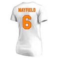 thumbnail image 3 of Women's Fanatics Baker Mayfield White Tampa Bay Buccaneers Plus Size Name & Number Scoop Neck T-Shirt, 3 of 3