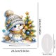 thumbnail image 3 of Kits Arte Diamantes Escritorio Mesa Bonita Con Muñeco Nieve Navidad, 3 of 9