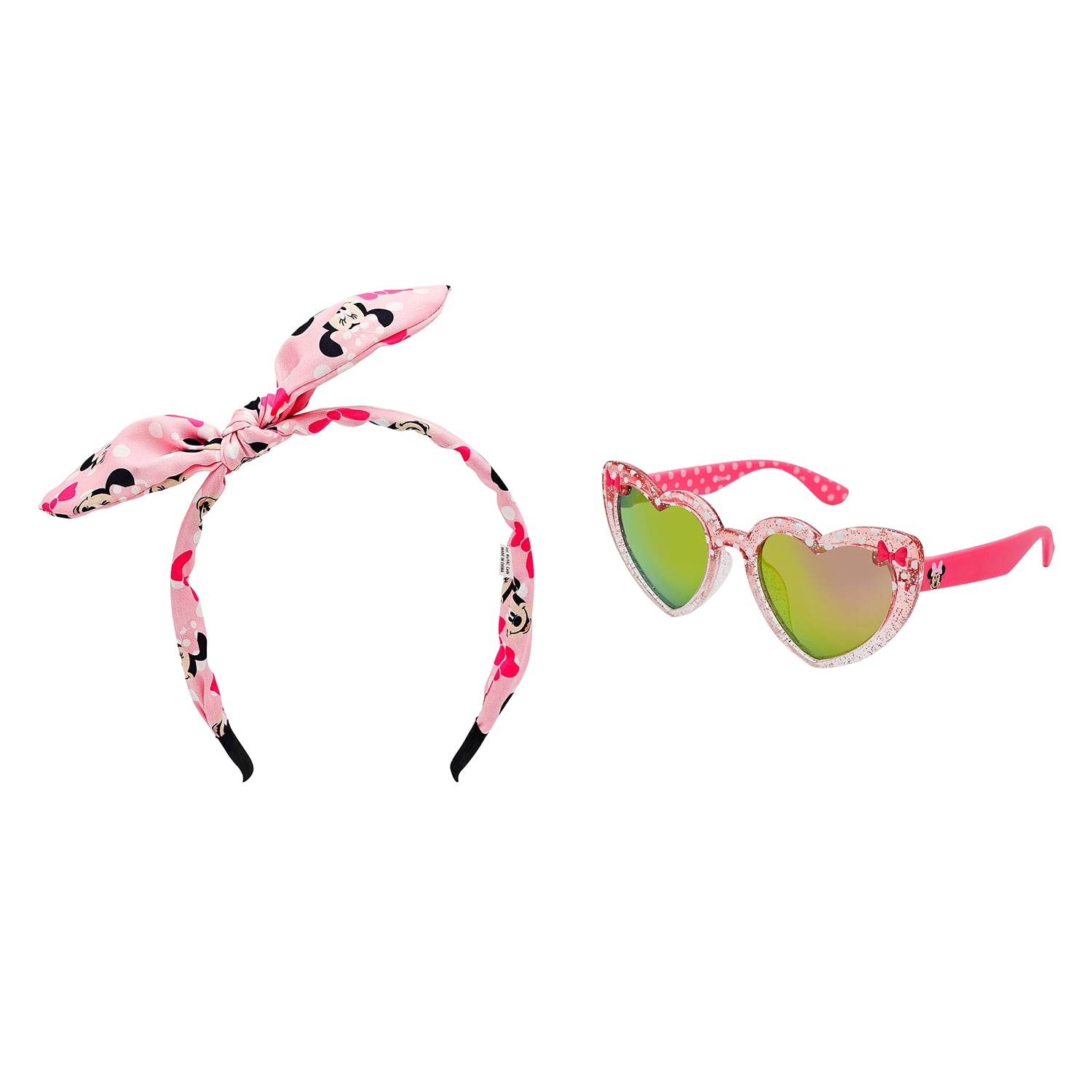 Sun-Staches Minnie Mouse Sunglasses and Headband Set With UV Protection