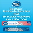 Great Value Aluminum Foil, 225 sq ft