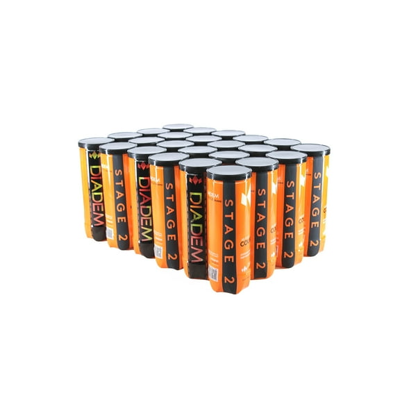 Diadem Stage 2 Orange Ball Case - 24 Can (72 Balls)