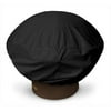 KoverRoos 73066 Weathermax Medium Firepit Cover, Black - 35 Dia x 16 H in.