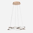 thumbnail image 2 of Lámpara SPACE Luxica Lighting Tipo Candil Colgante Led Dorada 6141 G, 2 of 10
