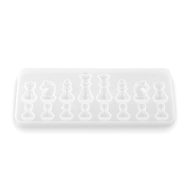 Juego de moldes de ajedrez Matsuzay de silicona para niños y adultos HA009951-01