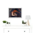 thumbnail image 2 of Munch Vampire 1895 Painting Gothic Dark Artwork Framed Wall Art Print A4, 2 of 4