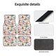 thumbnail image 4 of Balery Floral With Butterflies Juego de 4 Alfombrillas para Auto, Revestimientos de Caucho Resistente, Diseño Antideslizante, 4 of 7