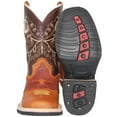 thumbnail image 4 of The Western Shops Boys Cowboy Boots Kids Western Square Toe Leather Boot, 4 of 5