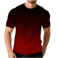 thumbnail image 5 of Kaluayu Mens Casual T Shirt, Short Sleeve Waffle Shirts, Crewneck Summer Tee Tops T-Shirt, 5 of 6