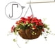thumbnail image 4 of Ganchos De 6 Piezas, Estante De Flores De 6 Pulgadas, Barandilla En Forma De S Para Colgar En La Pared, Soporte Resistente Para Interiores Y Exteriores, Perchas Para Patio, Plantas Y Jardín Speravity PT002111-00, 4 of 6