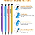 thumbnail image 5 of Antier Stylus Pens for Touch Screens, 10 Pack Stylus with Built-In Ballpoint Pen for iPad iPhone Tablets Samsung Galaxy All Universal Touch Screen Devices, 5 of 7