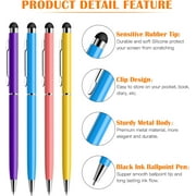 Antier Stylus Pens for Touch Screens, 10 Pack Stylus with Built-In Ballpoint Pen for iPad iPhone Tablets Samsung Galaxy All Universal Touch Screen Devices