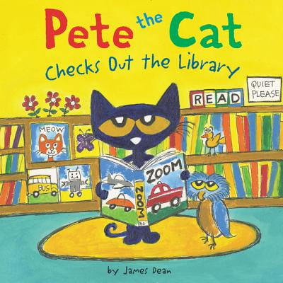 Pete the Cat Checks Out the Library - Paperback (Best Of 8 Out Of 10 Cats)
