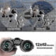 thumbnail image 5 of 12x42 Binoculars With Roof Prism For Adults, Compact, Portable, Waterproof, With Night Vision, Bak4 Prism, Fmc Lens, Hd Clear Vision For Birds,black, 5 of 5