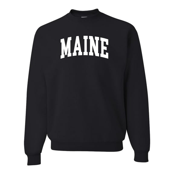 Wild Bobby State of Maine College Style Unisex Crewneck Sweatshirt