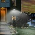 thumbnail image 2 of Ciata Flood Lights Outdoor, 20-Watt LED Bullet Head Security Flood Lights, Dual Head, RoHS and FCC Complaint, IP65 Rated, 1900 Lumens, 2KV Surge Protection, Die-Cast Aluminum in White Finish – 4000K, 2 of 6