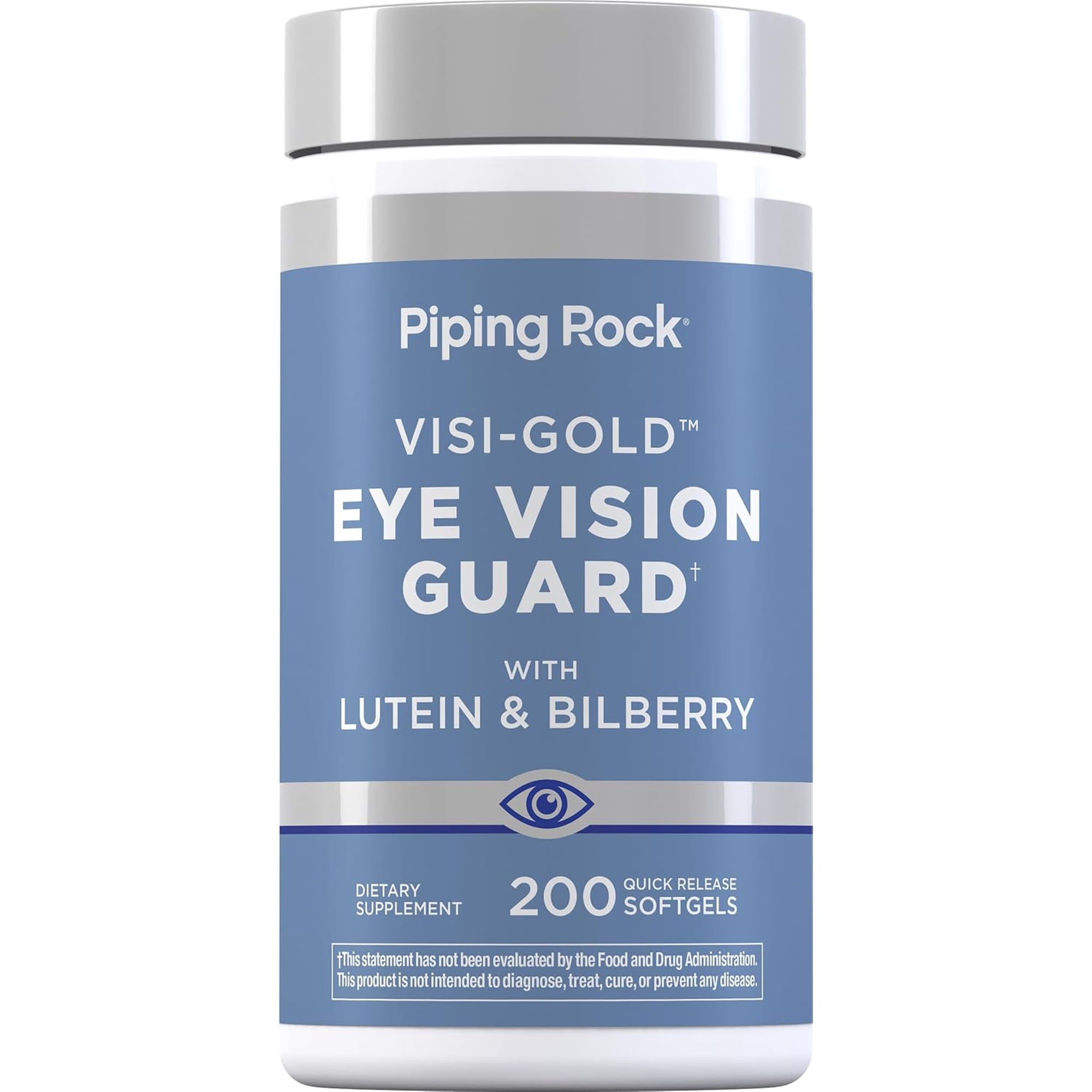 Zeaxanthin Plus Lutein & Bilberry | 200 Softgels | by Piping Rock