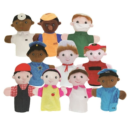 UPC: 0768631004698 | Community Helper Puppets Set of 10