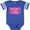 Football Blue and White, variant on Inktastic Mawmaw's Girl Gender Reveal Girls Baby Bodysuit