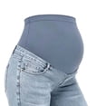 thumbnail image 7 of Miqool Women's Stretch Maternity Jeans Over The Belly Bell Bottoms Flare Denim Pants Support Bootcut Pants Pregnancy Clothes, 7 of 7