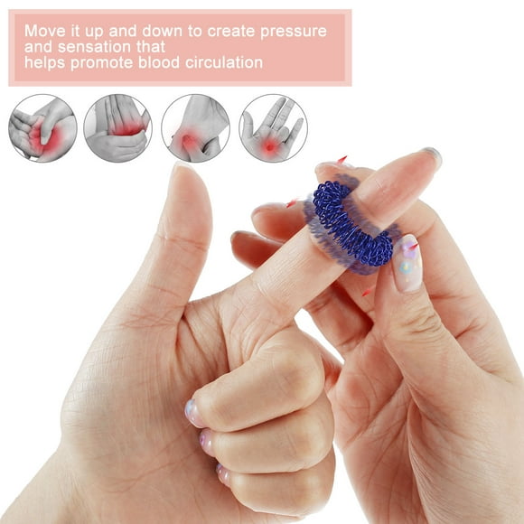 Spiky Sensory Finger Rings