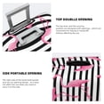 thumbnail image 5 of Naloa Flamingos Elastic Suitcase Protector, Travel Suitcase Protector Cover Fits 18-32in Suitcase - Large, 5 of 9