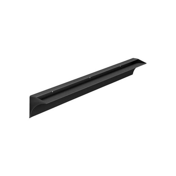Dolle Rail 1.9 in. H X 23.6 in. W X 1.6 in. D Black Aluminum Shelf Bracket