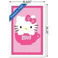thumbnail image 3 of Hello Kitty - Teacup Wall Poster, 14.725" x 22.375", Framed, 3 of 3