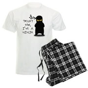 CafePress - Trust Me Ninja Men's Light Pajamas - Men's Light Loose Fit Cotton Pajama Set