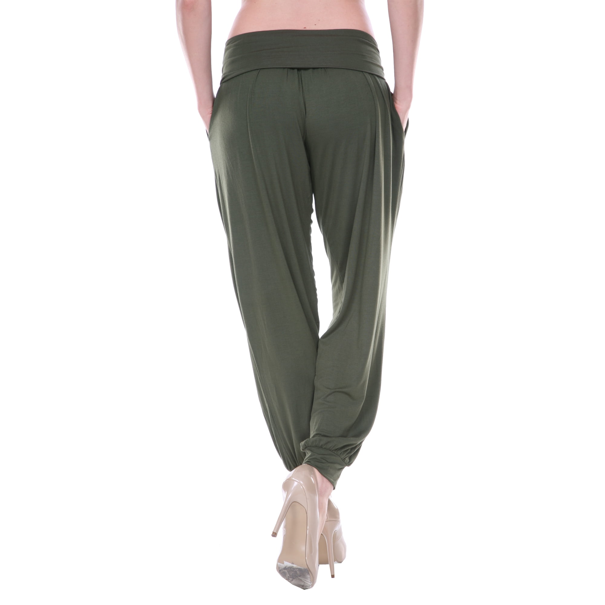 White Mark Women's Harem Pants