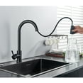 thumbnail image 4 of Automatic Touch Sensor Kitchen Faucet with Pull Down Sprayer Black Sink Mixer, 4 of 10